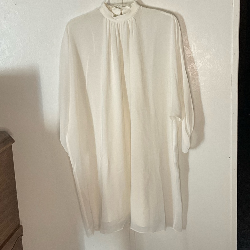 Trina Turk Cream Dress - Picture 3 of 10
